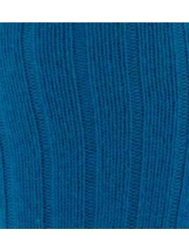Chaussettes Pantherella turquoise 85% cachemire